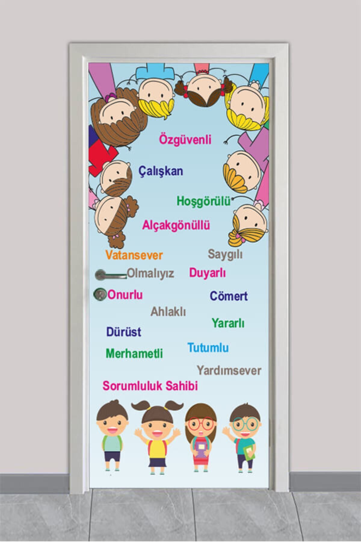 Okul Kapı Giydirme - 091