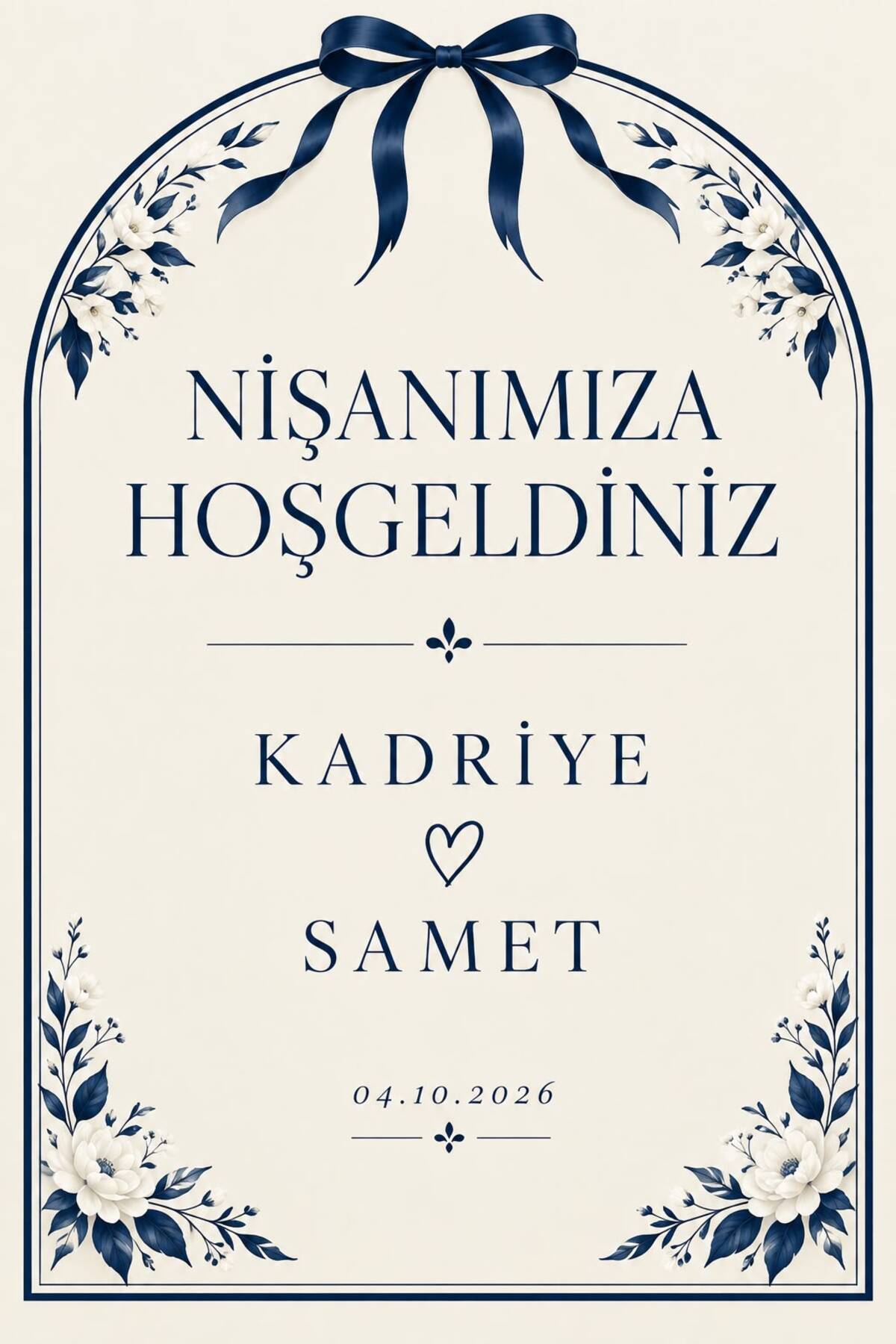 Kendi Tasarımını Gönder Karşılama Panosu Söz, Düğün, Nişan, Kına, Sünnet - Görsel 3