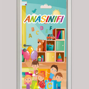 Okul Kapı Giydirme - Anasınıfı