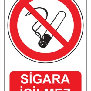 Sigara Içilmez Uyarı Levhası