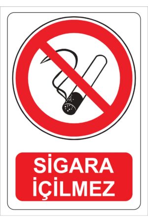 Sigara Içilmez Uyarı Levhası