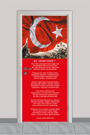 Bu Vatan Kimin – Okul Kapı Giydirme