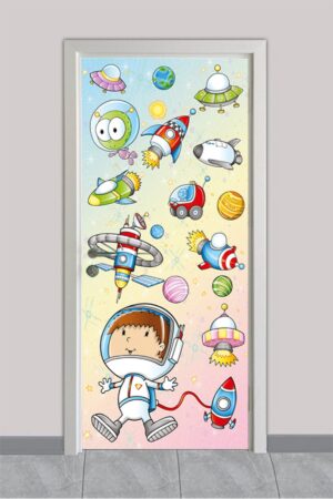 Astronot – Okul Kapı Giydirme
