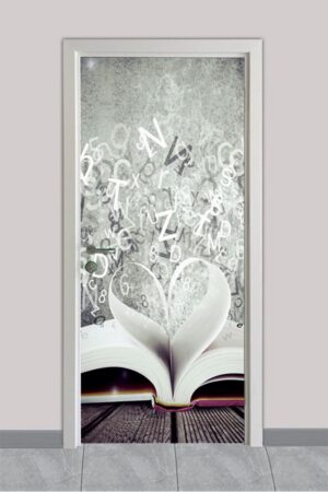 Kitap ve Harfler – Okul Kapı Giydirme