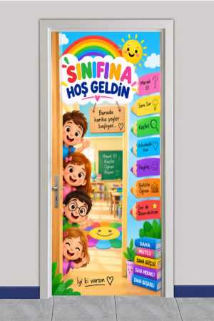 Sınıfına Hoş Geldin – Okul Kapı Giydirme