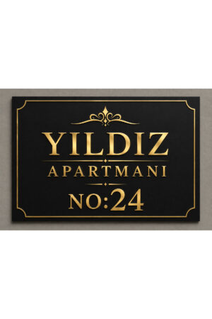 Bina Adı ve Apartman Tabelası